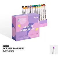 ARRTX - Acrylmarkers - 30B - Paint Brush Tip Markers - 30 kleuren