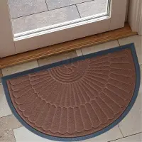 Unyqoos Halfronde antislip deurmat voor binnen en buiten met eenvoudig onderhoud
