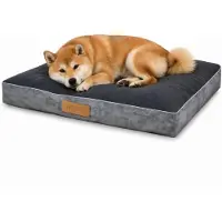 Dogeste Hondenbed - Hondenmand voor grote honden - Hondenmat XL, grijs