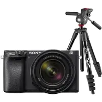 Sony A6400 + 18-135 OSS + Joby Tripod