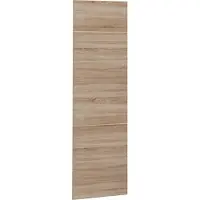 Vicco R-Line Keukenfront – 59.6 x 196 cm meubelfront voor de koelkastombouwkast Sonoma