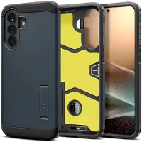 Spigen Tough Armor Backcover voor de Samsung Galaxy A57 (5G) - Metal Slate
