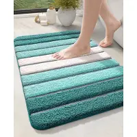 Unyqoos Zachte en absorberende badmat met antislip en eenvoudig wasbaar ontwerp