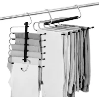 Unyqoos Ruimtebesparende en multifunctionele kledinghangers voor diverse kledingstukken