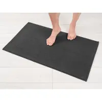Unyqoos Extra grote, absorberende badmat van 100% katoen met antislip en sneldrogende eigenschappen
