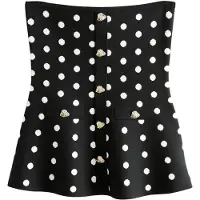 Next Gebreide top zwart / wit