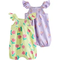 Next Rompertje/body lichtgroen / lavendel / abrikoos / pink