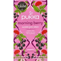 Pukka Morning Berry Organic Herbal Tea 20 St Instant thee