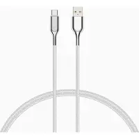 Cygnett Armoured 3.1 USB-C to USB-A (3Amp/60W) Cable 1M -White