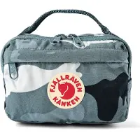 Fjällräven Heuptas 'Kanken Graphics' blauw / zwart / wit