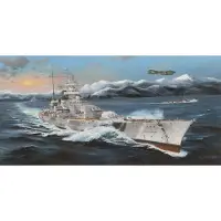 Trumpeter Modelbouwpakket Schepen - 03715 German Scharnhorst Battleship Plastic - 1:200 - Modelbouw