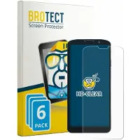 BROTECT - Screenprotector voor Unitech EA630 - Folie Beschermfolie transparant 6 Stuks