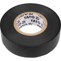 YATO - PVC Elektro-isolatietape - 19mm x 20m x 0,13mm - Zwart