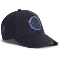 Tommy Hilfiger Pet 'Logo Patch Six-panel Baseball' marine / kobaltblauw