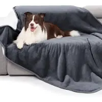 Unyqoos Omkeerbare waterdichte huisdierdeken voor bankbescherming en comfort 127 x 152