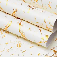 Unyqoos Mooie Zelfklevende Marmerlook Folie voor Meubels en Wanden - 60 cm x 5 m
