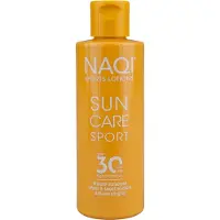 Naqi Sun Care Sport SPF 30 - Minerale Zonnecrème voor Sporters - Water- & Zweetbestendig - Prikt Niet in de Ogen - 125 ml