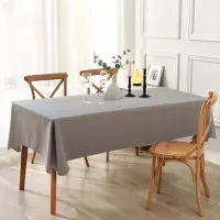 Unyqoos Tafelkleed met Linnenlook en Waterafstotend Lotuseffect voor Veelzijdig Gebruik