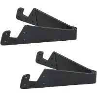Unyqoos Set van twee opvouwbare telefoonhouders voor horizontale en verticale plaatsing
