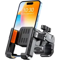 Unyqoos Universele telefoonhouder voor fiets en motor met 360 graden rotatie