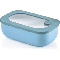 Unyqoos Active Design, Hermetische rechthoekige bak, koelkast/vriezer/magnetronbestendig - Hemelsblauw, 20x12xh7 cm | 900cc-171000189