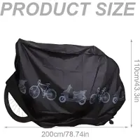 Unyqoos Waterdichte en UV-bestendige fietshoes voor optimale bescherming van uw fiets