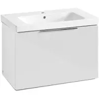 Villeroy & Boch Architectura - Kast met wastafel, 75x47x42 cm, 1 lade, wit 4A878001SVS