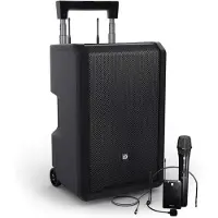 LD Systems ANNY 10 HBH 2 B8 Accu Bluetooth PA-speaker set(823 - 832 MHz / 863 - 865 MHz)