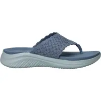 SKECHERS Ultra Flex 3.0 - Rhythm Waves Slippers Blauw | Maat: 39
