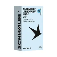 Schwalbe - Aerothan SCV17 28'' (33/47-622) - Binnenband voor fiets 28'' - 33/47-622, transparent