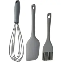 Dorre Cookie Keukengerei 3 Stuks - Gardes Siliconen Grey - 5-9249