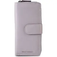 Jack kinsky Livorno 1026 Portemonnee RFID-bescherming Leer 9.5 cm paars