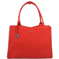 Socha Laptoptas voor dames 15,6 inch Uitneembaar laptopvak Hibiscus Red
