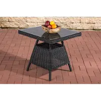 CLP Santa Lucia 70 x 70 cm Tafel zwart