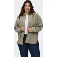 ONLY Carjanine-rai Corduroy Overhemd Dames Beige S-42/44