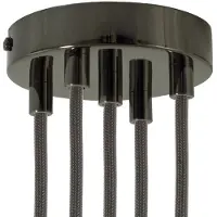 Creative Cables Krm575fbrterm Metalen Cilindrische Lamp Plafondrozet Kit