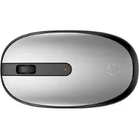 HP Zilveren muis 240 Pike Bluetooth, geschikt voor zowel rechtshandigen als linkshandigen, optisch, Bluetooth, 1600 DPI, zilverkleurig