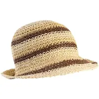 Camel active Luchtige strohoed met logo - Maat womenswear-OS - Geel