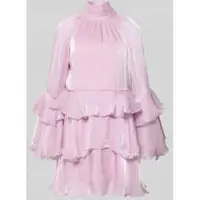 Gina Tricot mini-jurk in laagjeslook model 'Flowy frill'