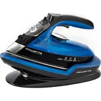 Rowenta Draadloos Stoomstrijkijzer Rowenta DE5010 2400W Free Move Blauw Oplaadbare batterij