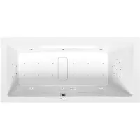 Polysan Marlene Whirlpoolbad, 170x80x48cm, Highline Hydro-Air, chroom