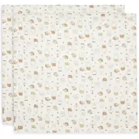 Jollein Multidoek Hydrofiel 115x115 Nijntje Family Farm 3-pack