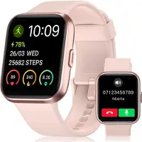 Maoo Maximize Smartwatch – Belfunctie - Hartslagmeter - Stappenteller - Multisport – Android & iOS – Roze