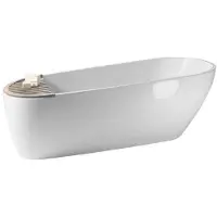 Kerasan Aquatech Vrijstaand bad 170x56x70cm, wit