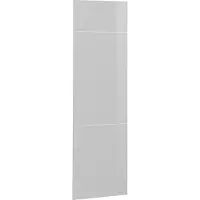 Vicco R-Line Keukenfront – 59.6 x 196 cm meubelfront voor de koelkastombouwkast Wit Hoogglans