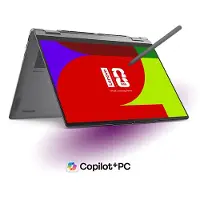 Lenovo Yoga 7i 2-in-1 Gen 11 Aura Edition 14 Intel Intel Core Ultra 7 355-processor LPE-cores tot 3,50 GHz en P-cores tot 4,70 GHz, Windows 11 Home 64, 1 TB SSD M.2 2242 PCIe Gen4 QLC - 83TCCTO1WWNL2
