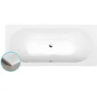 Polysan Viva B Slim Rechthoekig bad 175x80x47cm, wit