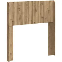 vidaXL Hoofdbord Artisanaal eiken PB