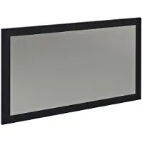 Sapho Nirox spiegel met lijst 100x60cm, antraciet mat