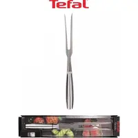 Tefal Expertise Chronium Carbon Roestvrijstalen Vleesvork - 30 cm